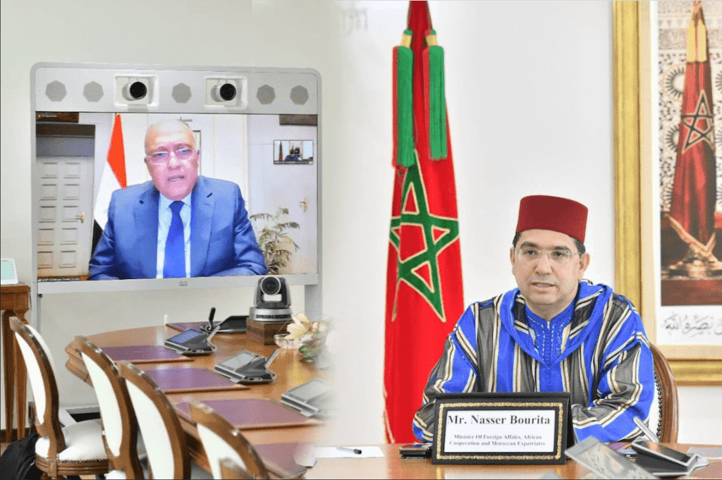المغرب ومصر يبحثان تسوية الأزمة الليبية