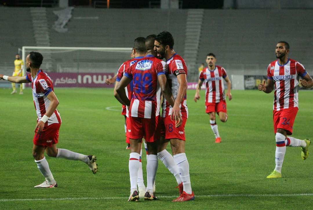 المغرب التطواني ينتصر على الحسنية ويرتقي إلى المركز السادس