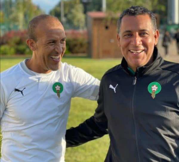 مصطفى حجي يدعم منتخب الكرة الشاطئية قبل كأس الأمم الإفريقية