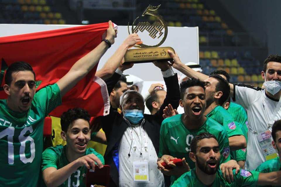 منتخب القاعة يتوصل بمكافآت التتويج بالبطولة العربية