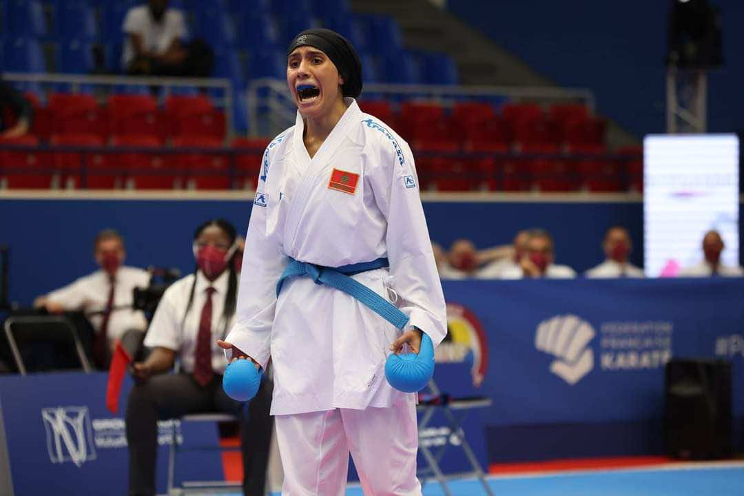 المغربية ابتسام الصاديني تنتزع ميدالية ذهبية في الكاراطي وتتأهل لأولمبياد "طوكيو"