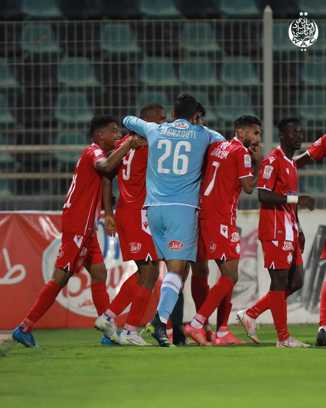 في مباراة صعبة... الوداد ينتصر على حسنية أكادير في آخر دقائق المباراة