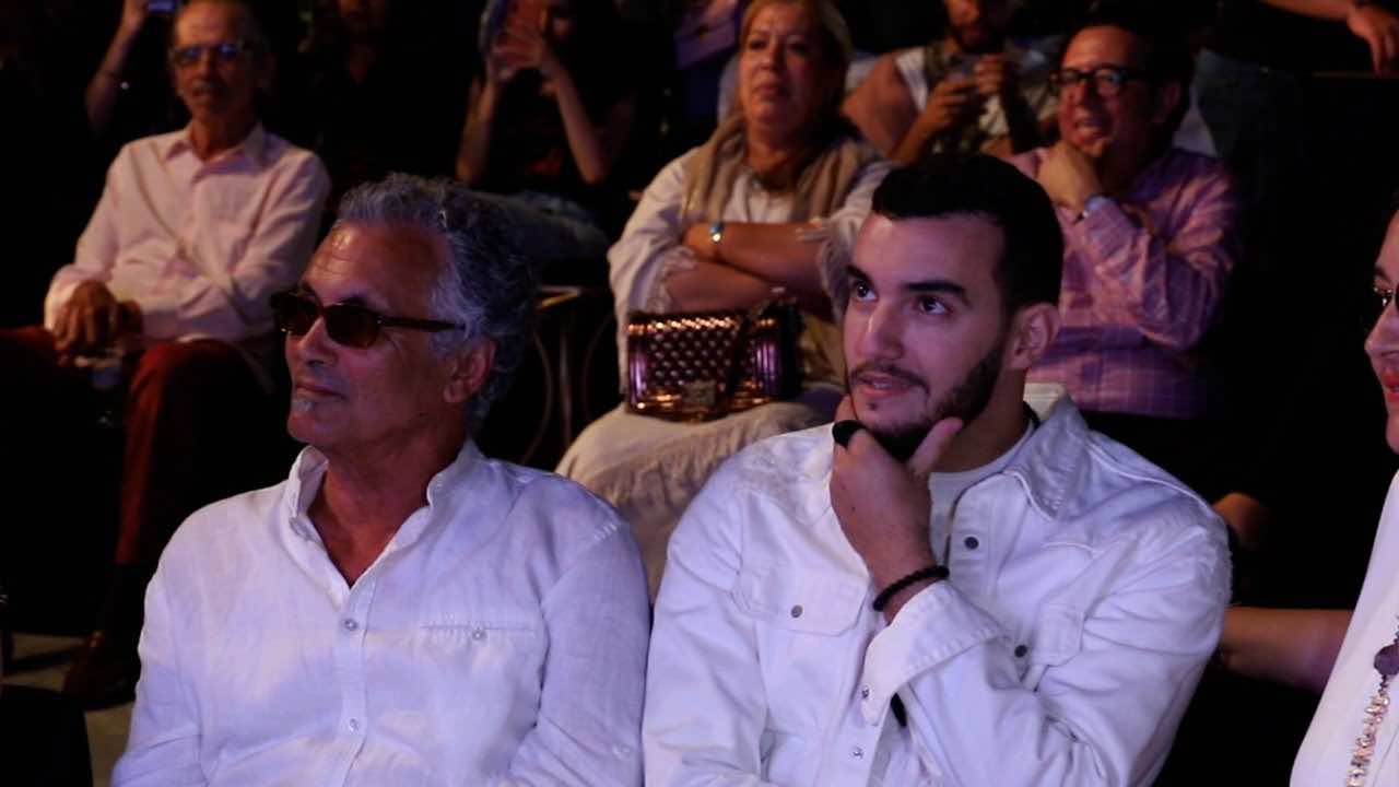 زهير بهاوي ونجوم "سولو دموعي" في حفل إطلاق المسلسل قبل بداية عرضه
