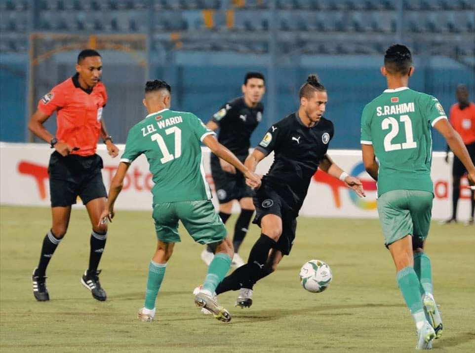 كأس الكونفدرالية... الرجاء يعود بتعادل ثمين من لقاءه مع بيراميدز المصري