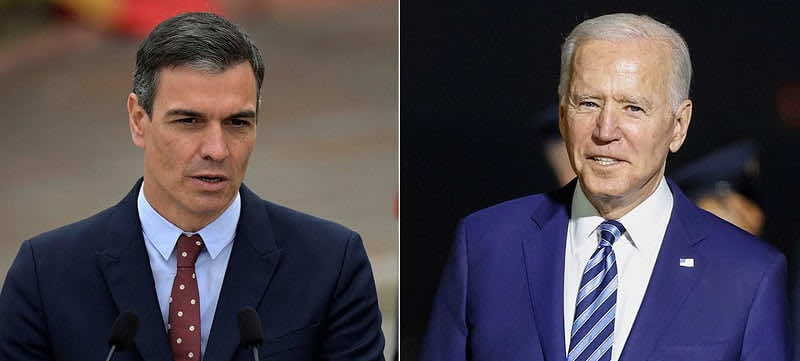 الأزمة مع المغرب تخيم على أول لقاء بين سانشيز وبايدن