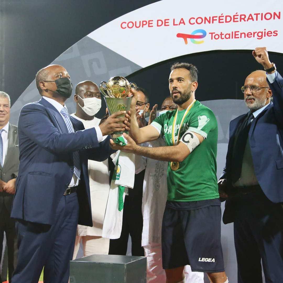 بعد تتويجه باللقب.. الرجاء ينفرد برقم قياسي لم يسبق تسجيله في منافسة الكونفدرالية منذ 2004