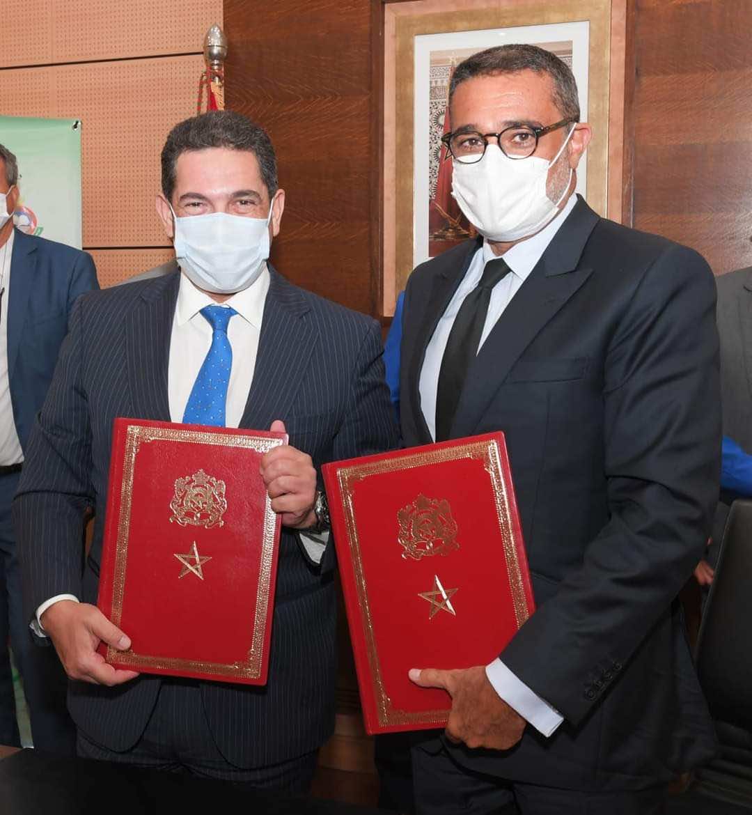 توقيع اتفاقية إطار للشراكة والتعاون بين وزارة التربية الوطنية والجامعة الملكية المغربية للتنس