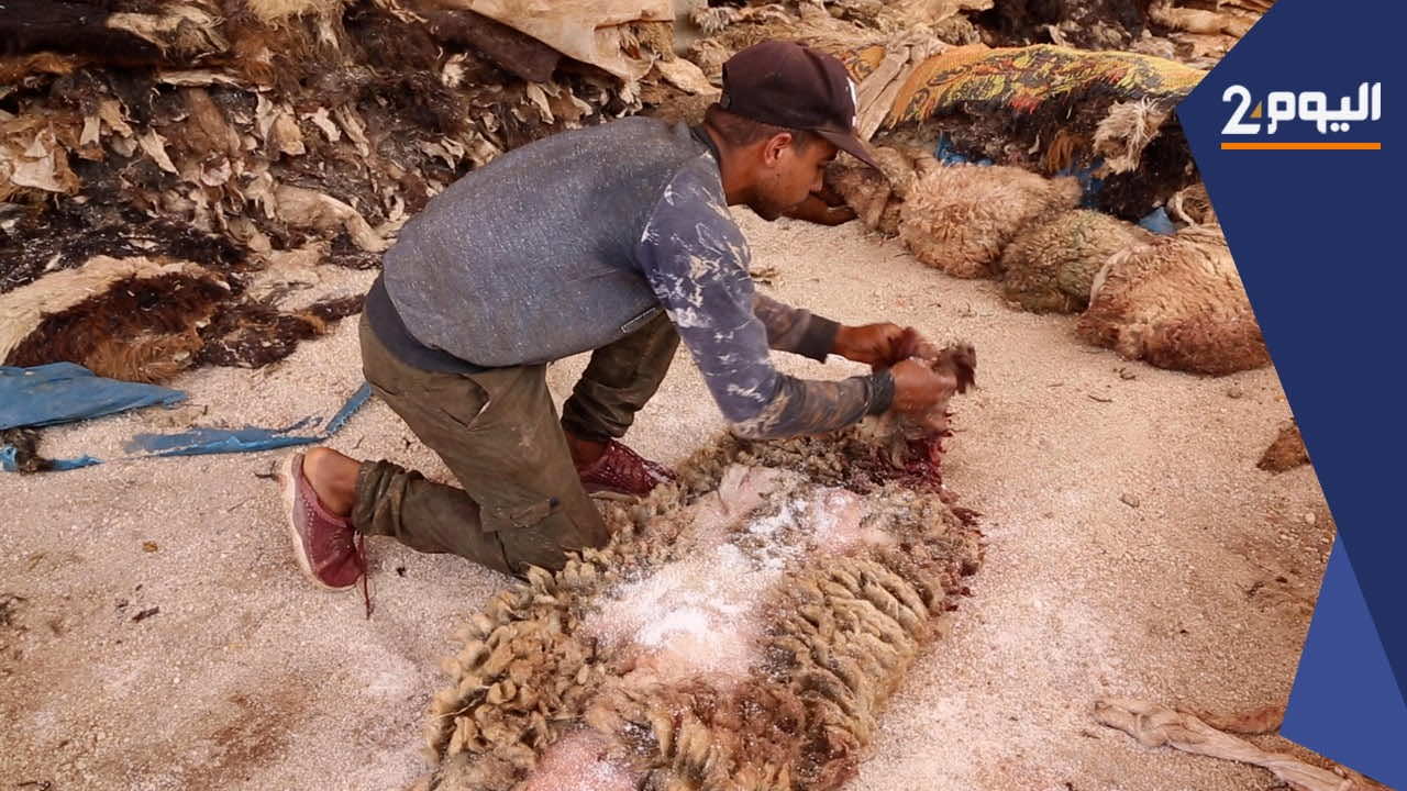 سوق الجلد بمراكش.. مهنيون أهلكتهم الجائحة والجلد تراجع ثمنه كثيرا ومواد تصنيعه في غلاء مستمر - فيديو