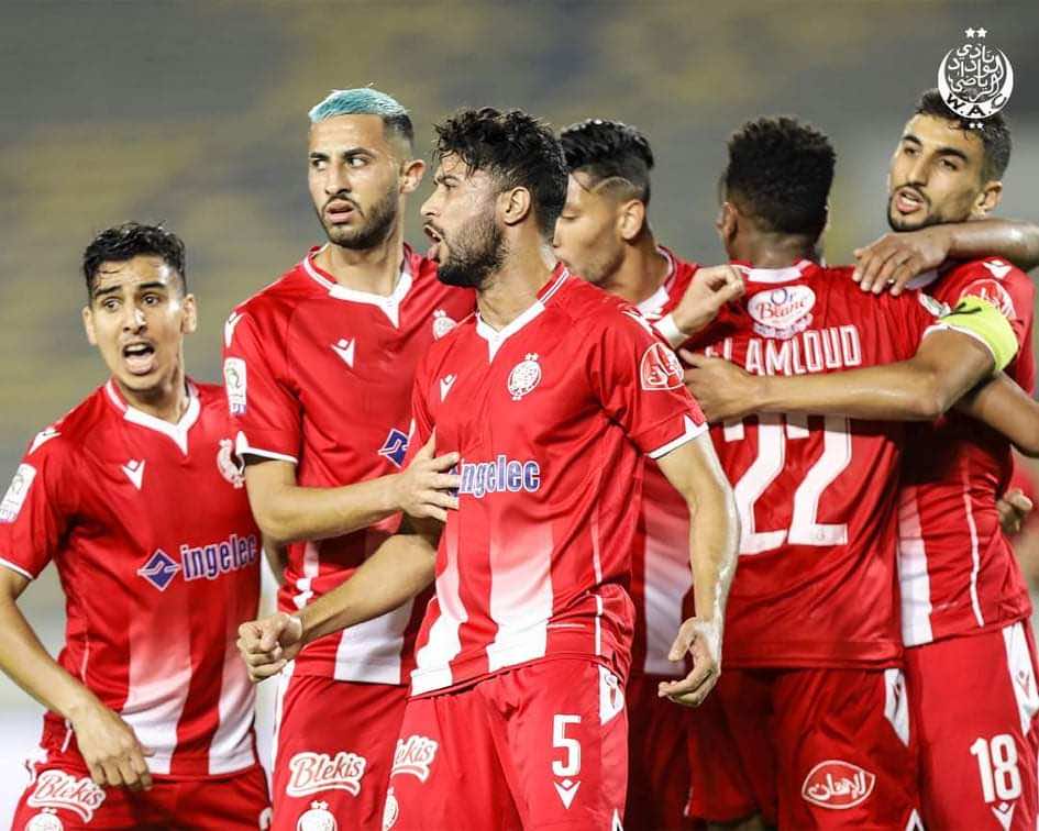 الوداد بطلا للبطولة الاحترافية للمرة 21 في تاريخه بعد فوزه على مولودية وجدة