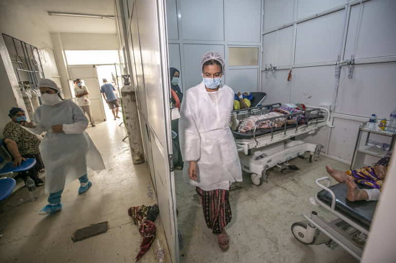 ثلاث طائرات تتوجه إلى تونس محملة بـ13.5 طن من المساعدات الطبية