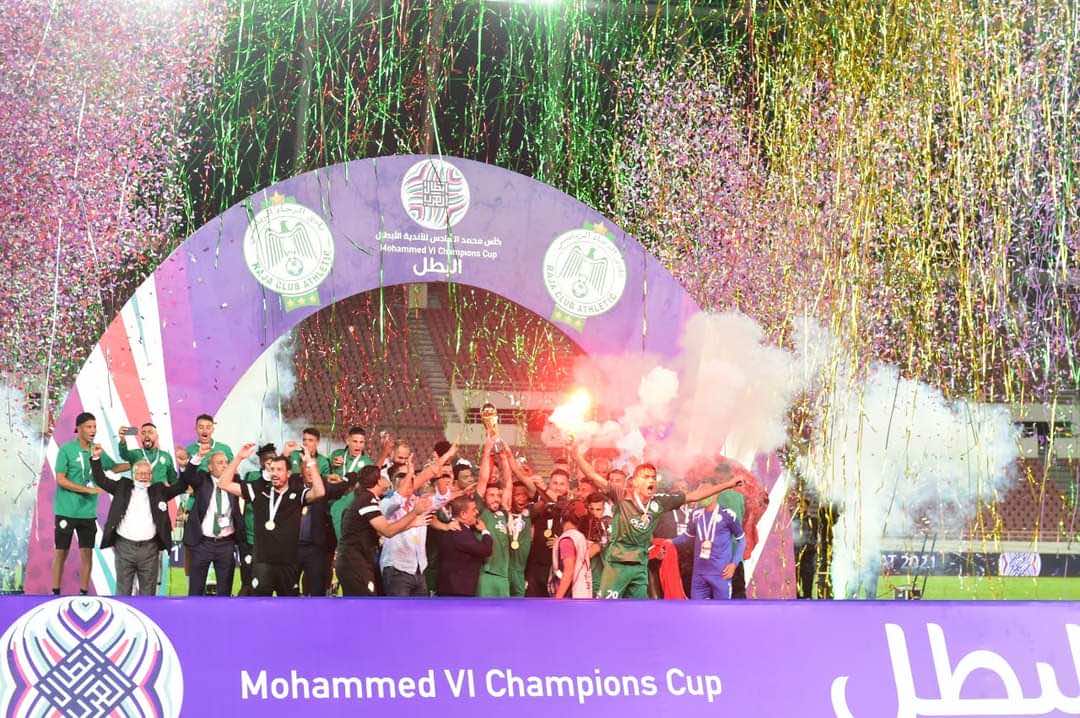 الجامعة والفرق الوطنية تهنئ الرجاء بعد تتويجه بلقب كأس محمد السادس