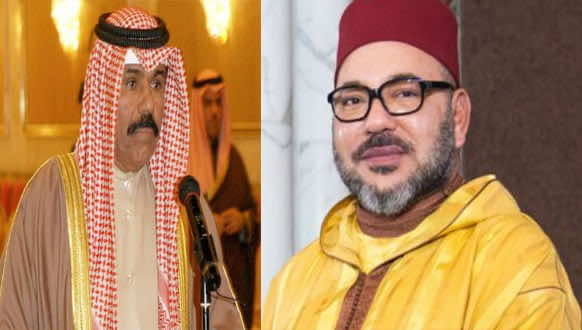 الملك يعزي أمير الكويت