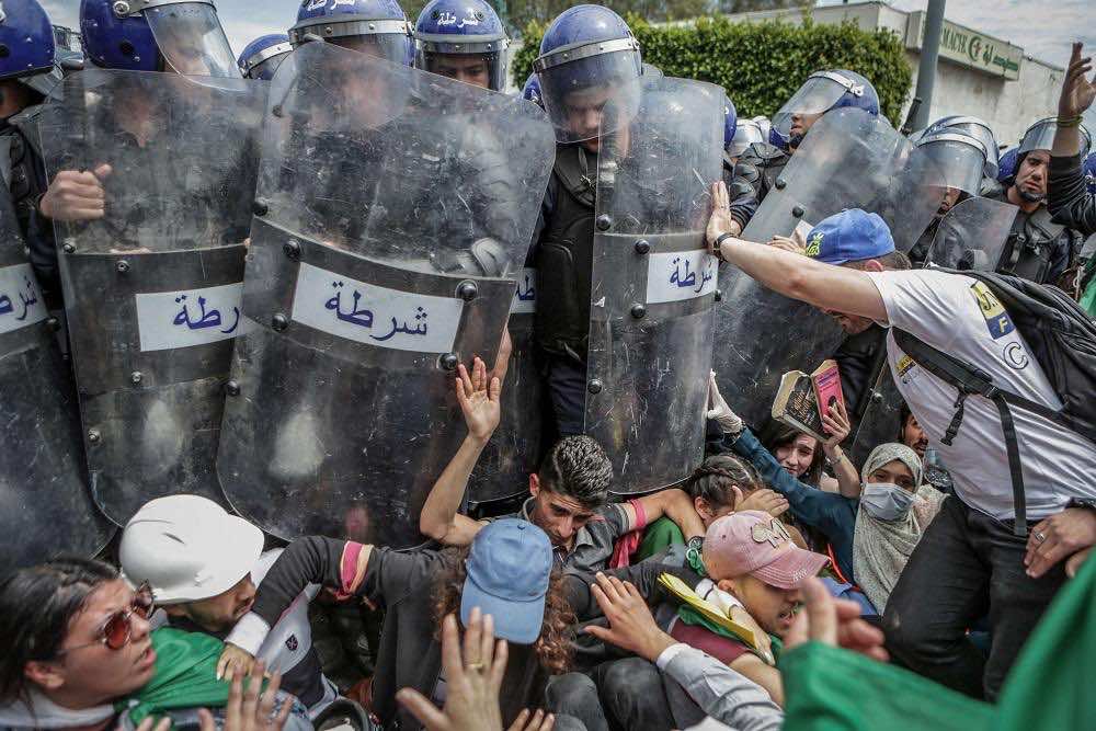الأمم المتحدة قلقة من الاعتقالات التعسفية والاستخدام المفرط للقوة لقمع حراك الجزائر