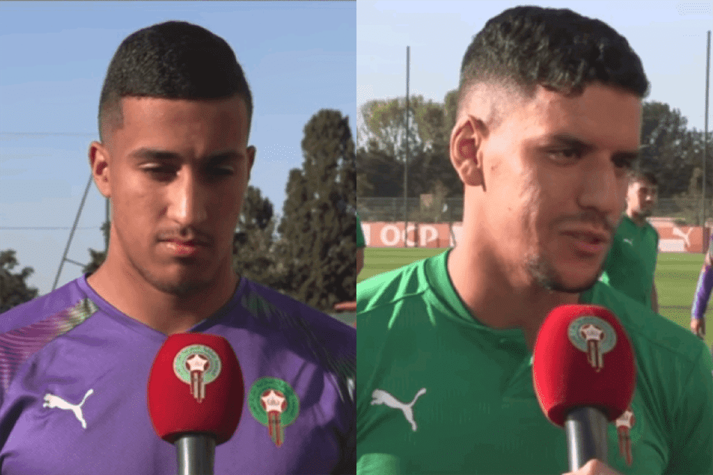 الوافدان الجديدان على المنتخب الوطني المغربي تلمساني والهروي يعبران عن فخرهما بتمثيل المغرب