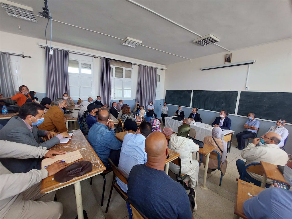 جمعية آباء وتلاميذ ثانوية مولاي يوسف تناقش سبل النهوض بالمدرسة العمومية