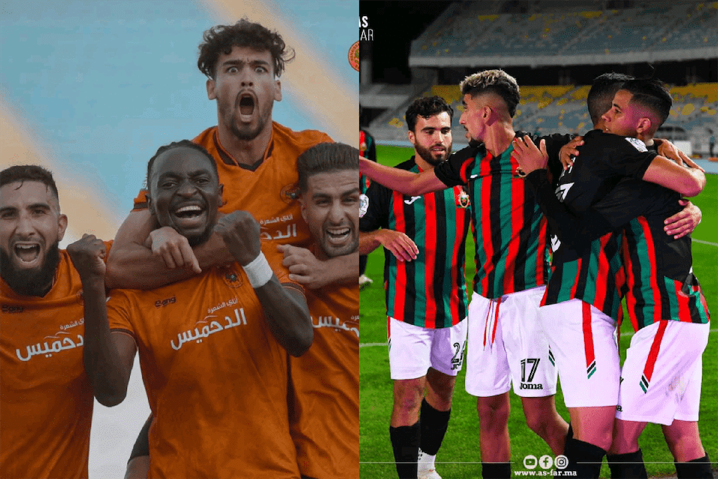 الجيش الملكي ونهضة بركان في مواجهتين حاسمتين ضد شبيبة القبائل وبن قردان