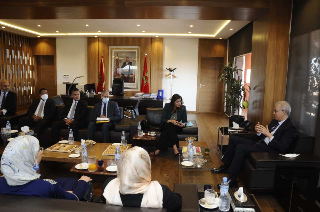 والي مراكش يلتقي المنصوري وكودار ويذكرهما برهانات تحقيق التنمية