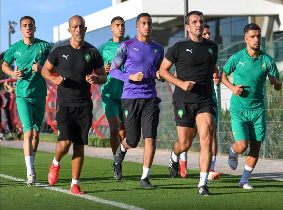 تصفيات كأس العالم قطر 2022.. المغرب يختتم استعداداته لمواجهة غينيا بيساو