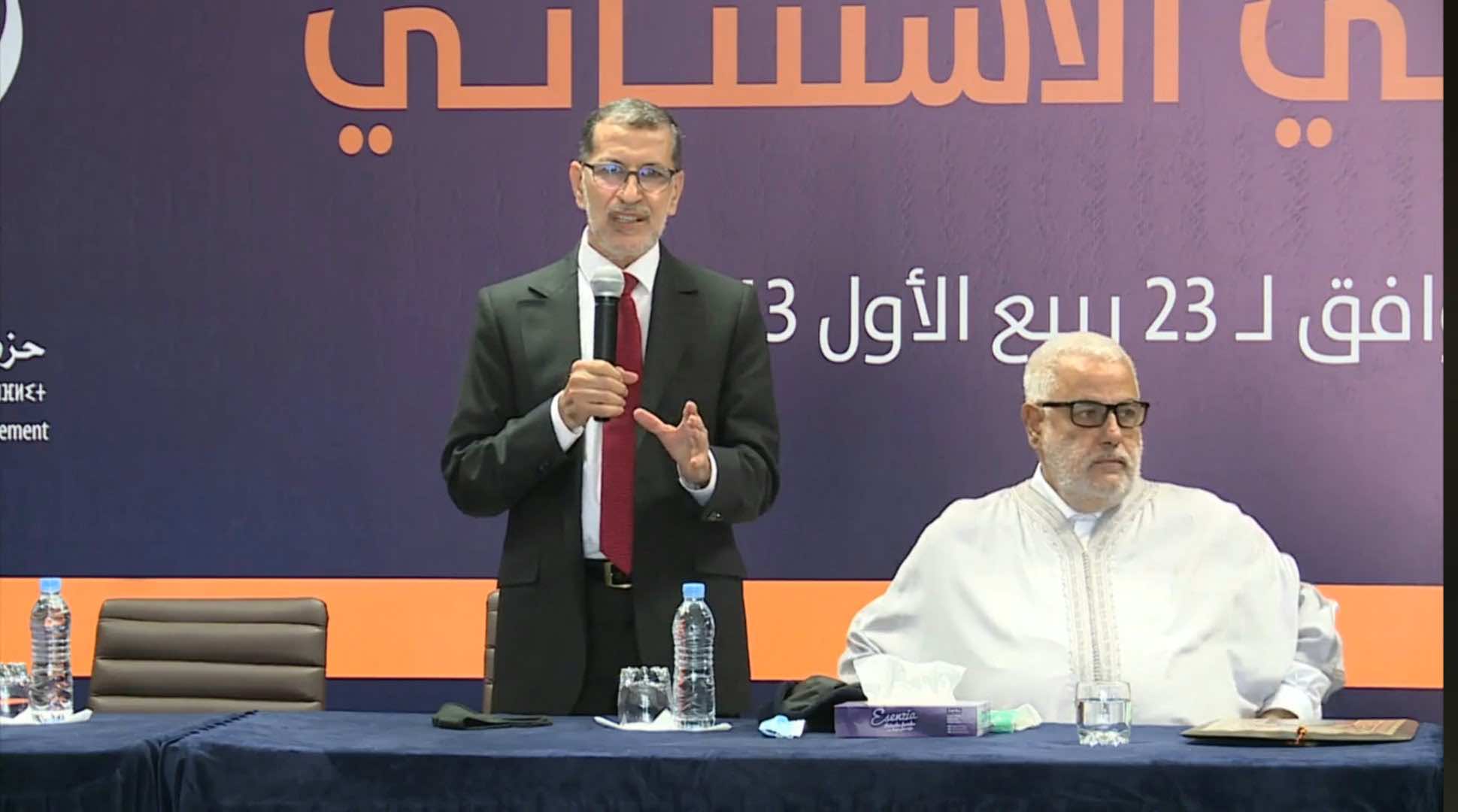 ابن كيران: العثماني حافظ على وحدة الحزب.. لم أكن على تفاهم معه ولكن أقدره