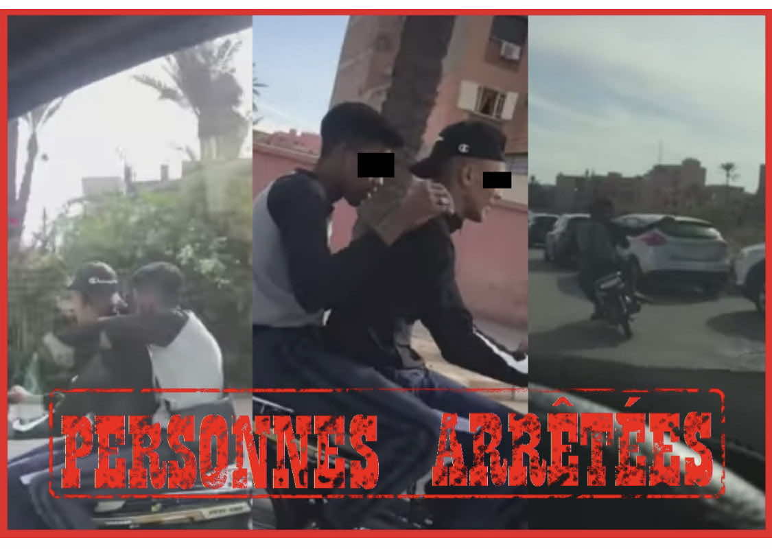 اعتقال لصين ظهرا في "فيديو" خلال تنفيذ عملية سرقة بمراكش