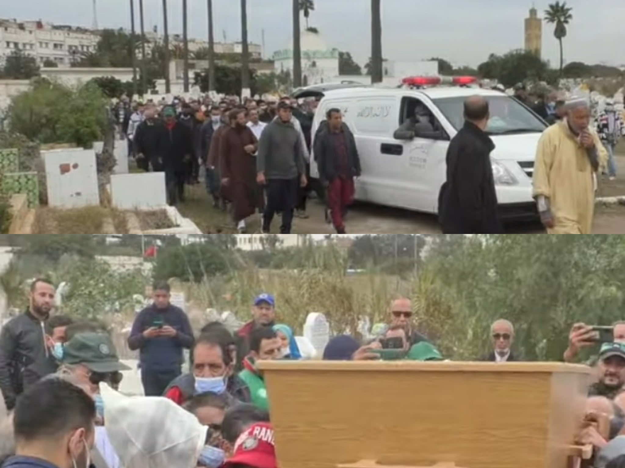 رفقاء عزيز الفاضلي يودعونه للمرة الأخيرة