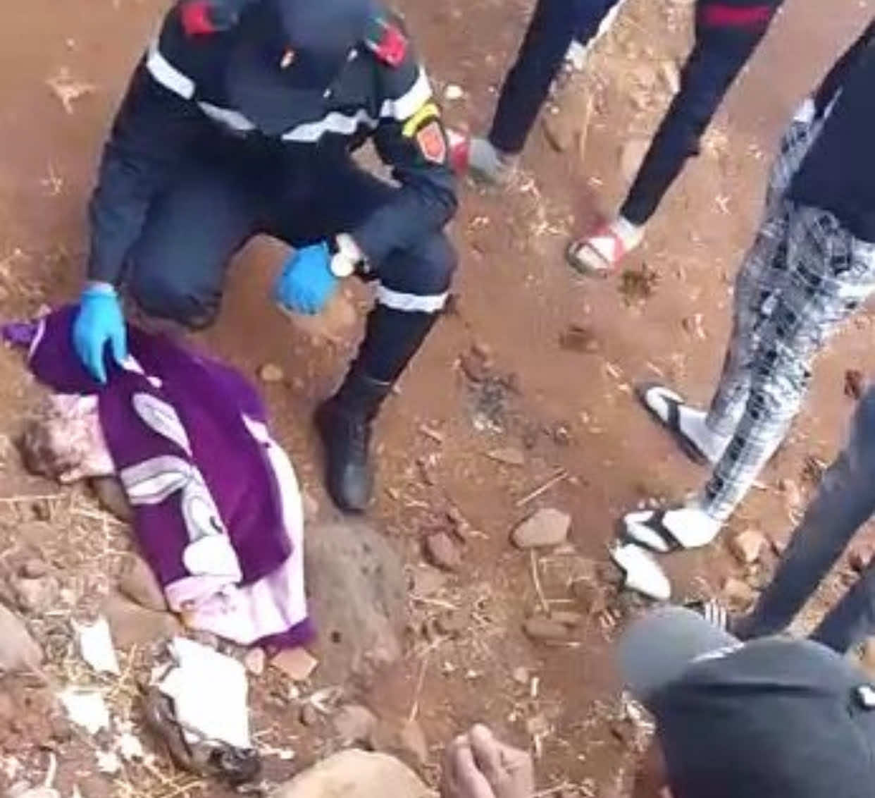العثور على رضيع مرميا في الشارع