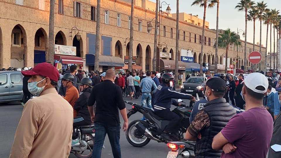 السلطات في آسفي تمنع مسيرة ضد جواز التلقيح
