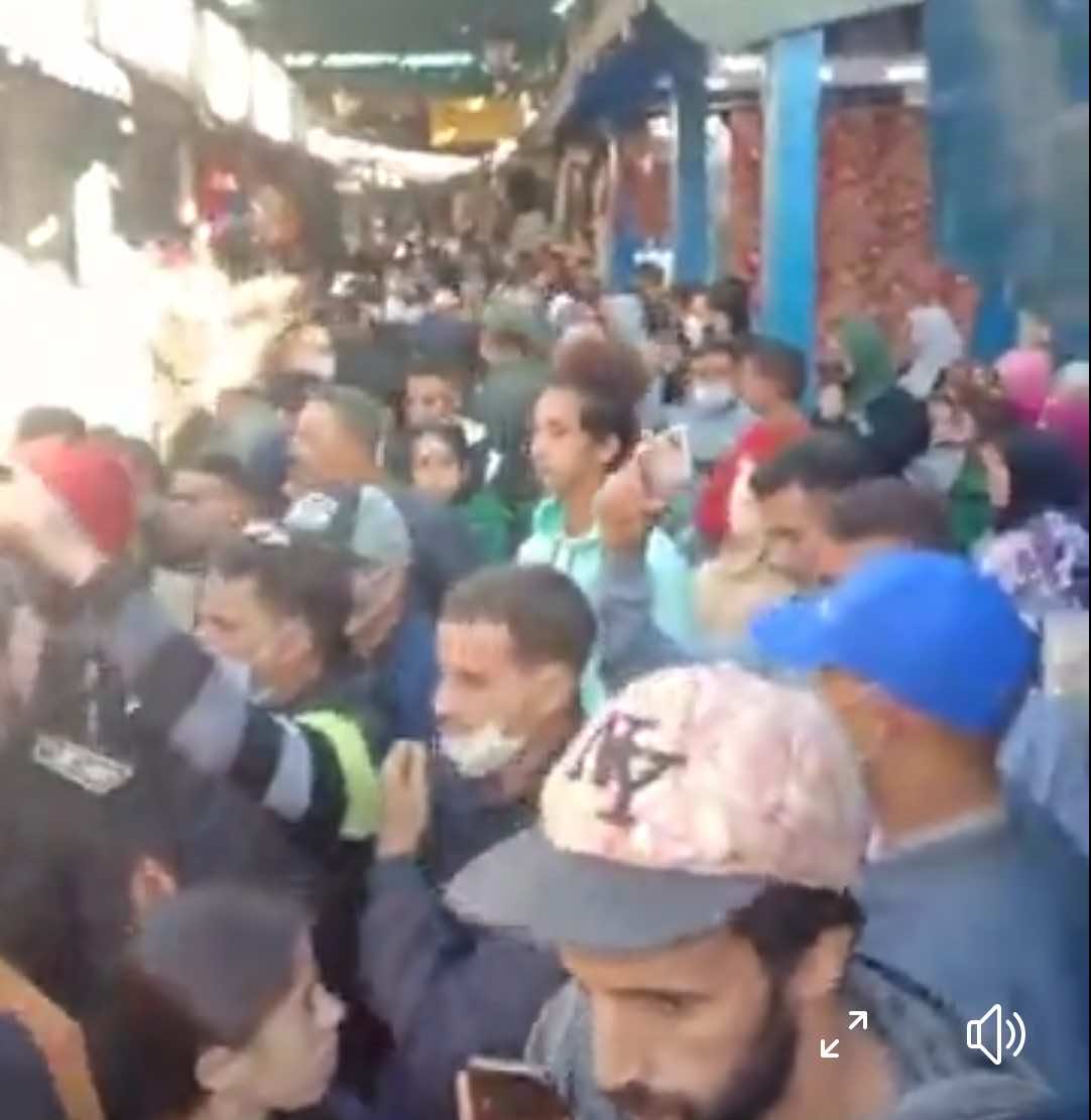 آسفي: المحتجون ضد "جواز التلقيح" ينقلون احتجاجاتهم إلى المدينة العتيقة