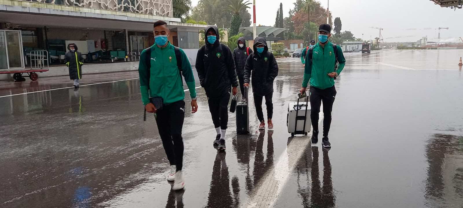 بعثة المنتخب الوطني الرديف تتوجه إلى قطر للمشاركة في كأس العرب