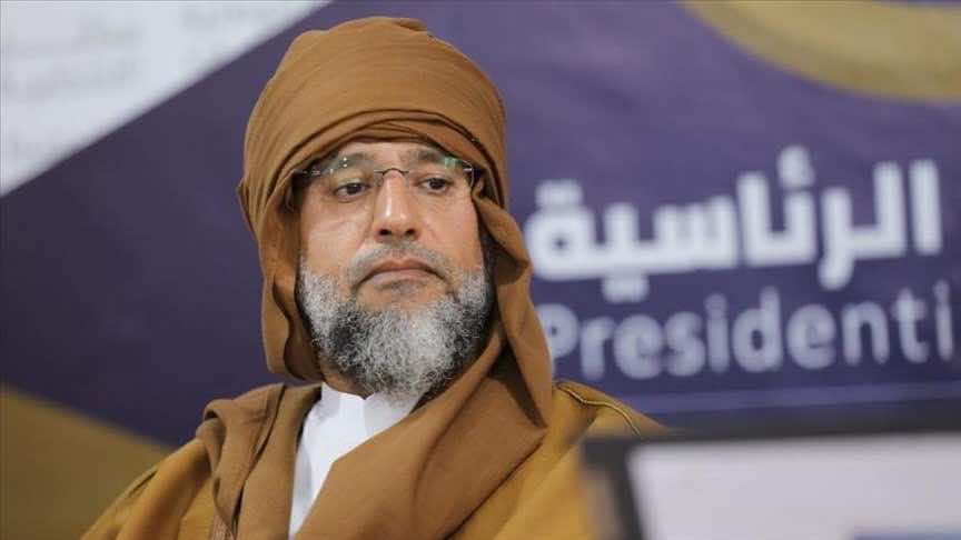 سيف الإسلام القذافي يقدم ترشيحه رسميا لرئاسة ليبيا - صور
