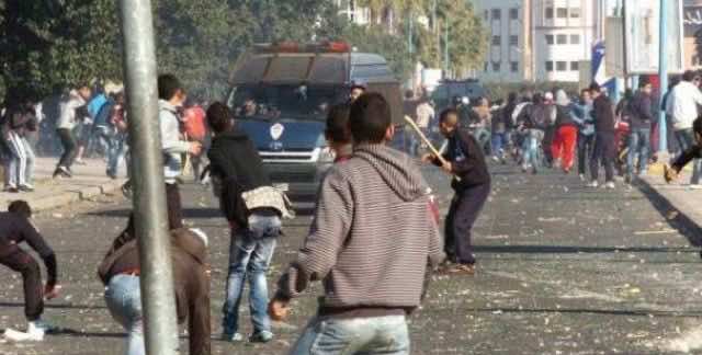 توقيف 5 أشخاص عقب مواجهات عنيفة بين فصائل مشجعي فرق كرة قدم بالدار البيضاء