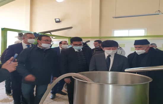 سفير اليابان يدشن معصرة زيتون في تاونات كلفت 4.3 ملايين درهم