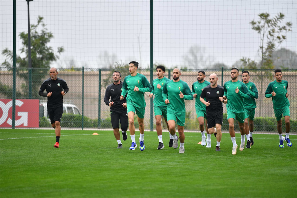 المنتخب المغربي يتأهب في تجمع مغلق لكأس أمم إفريقيا