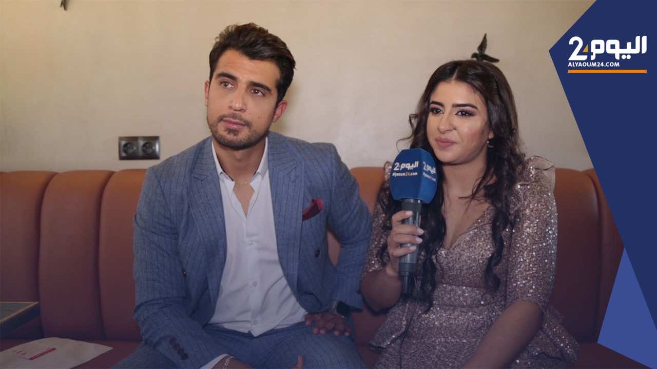 الممثلة ساندية تاج الدين تعيش قصة حب في كليب مروان حيداوي-فيديو