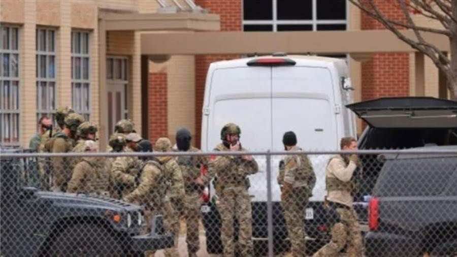 انتهاء عملية احتجاز رهائن داخل كنيس يهودي في أمريكا بعد مقتل منفذها