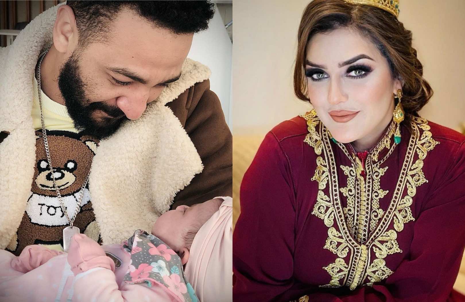 بعد خلافها مع مهدي فلان.. الفنانة نرجس الحلاق تحتفل بعقيقة ابنتها