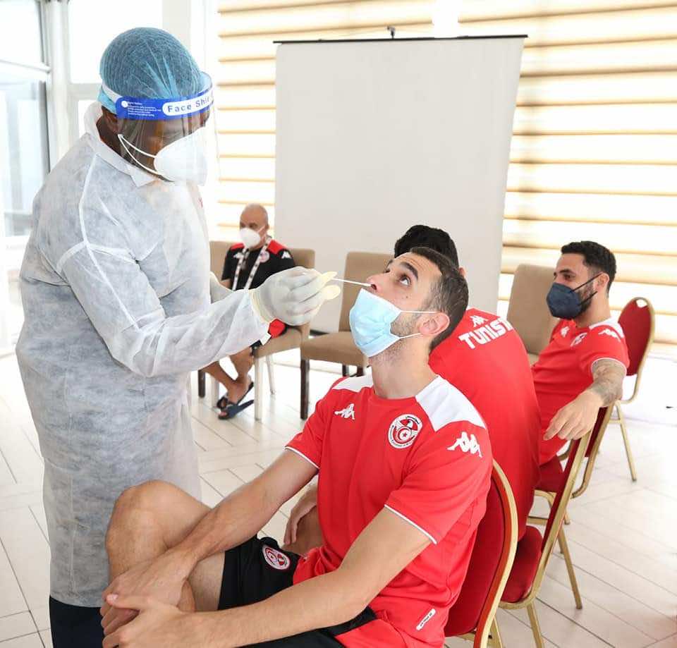ست إصابات بفيروس كورونا في صفوف المنتخب التونسي قبل مباراته أمام موريتانيا
