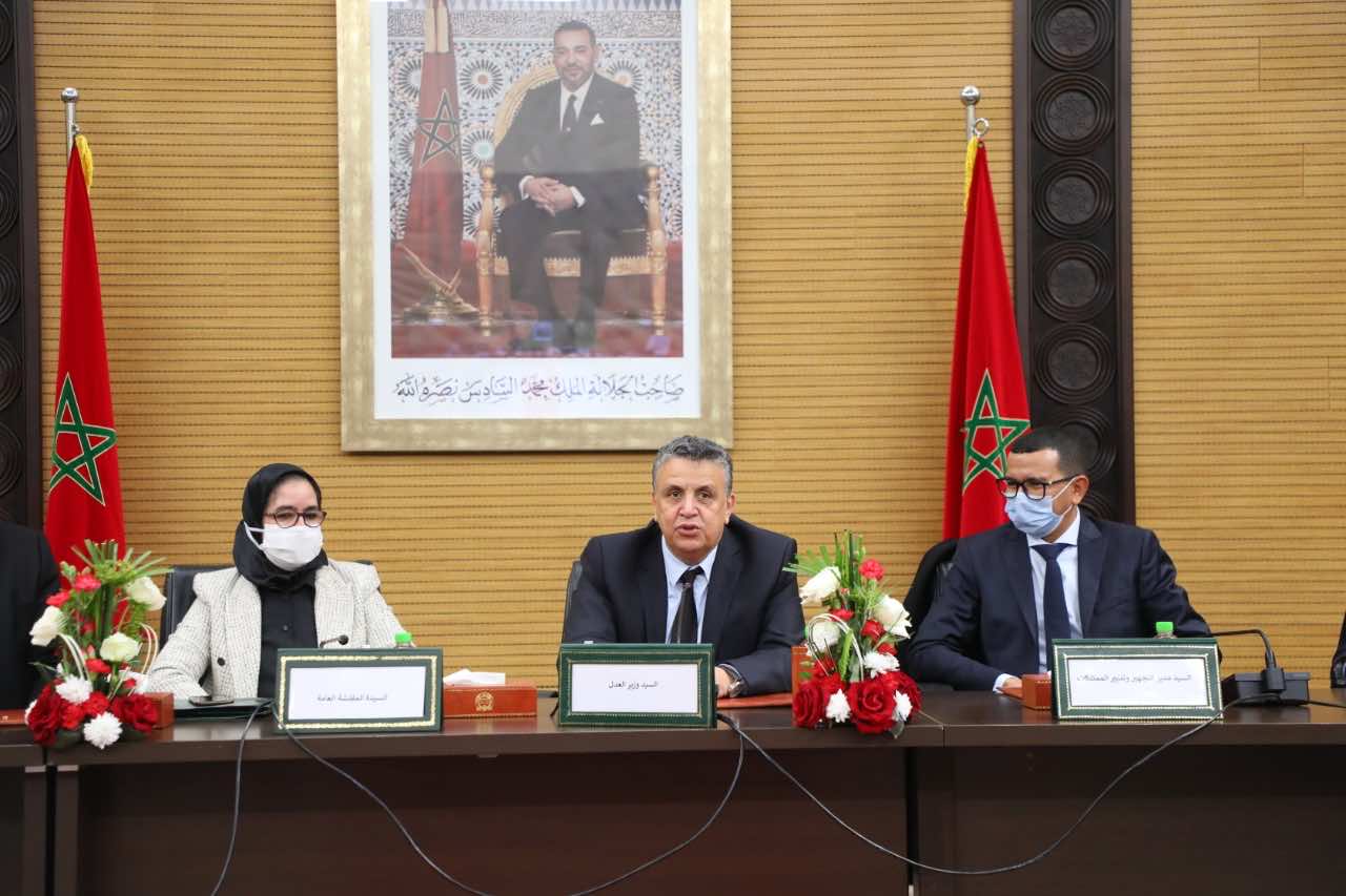 وهبي يشرف على تنصيب مسؤولين جدد بوزارة العدل