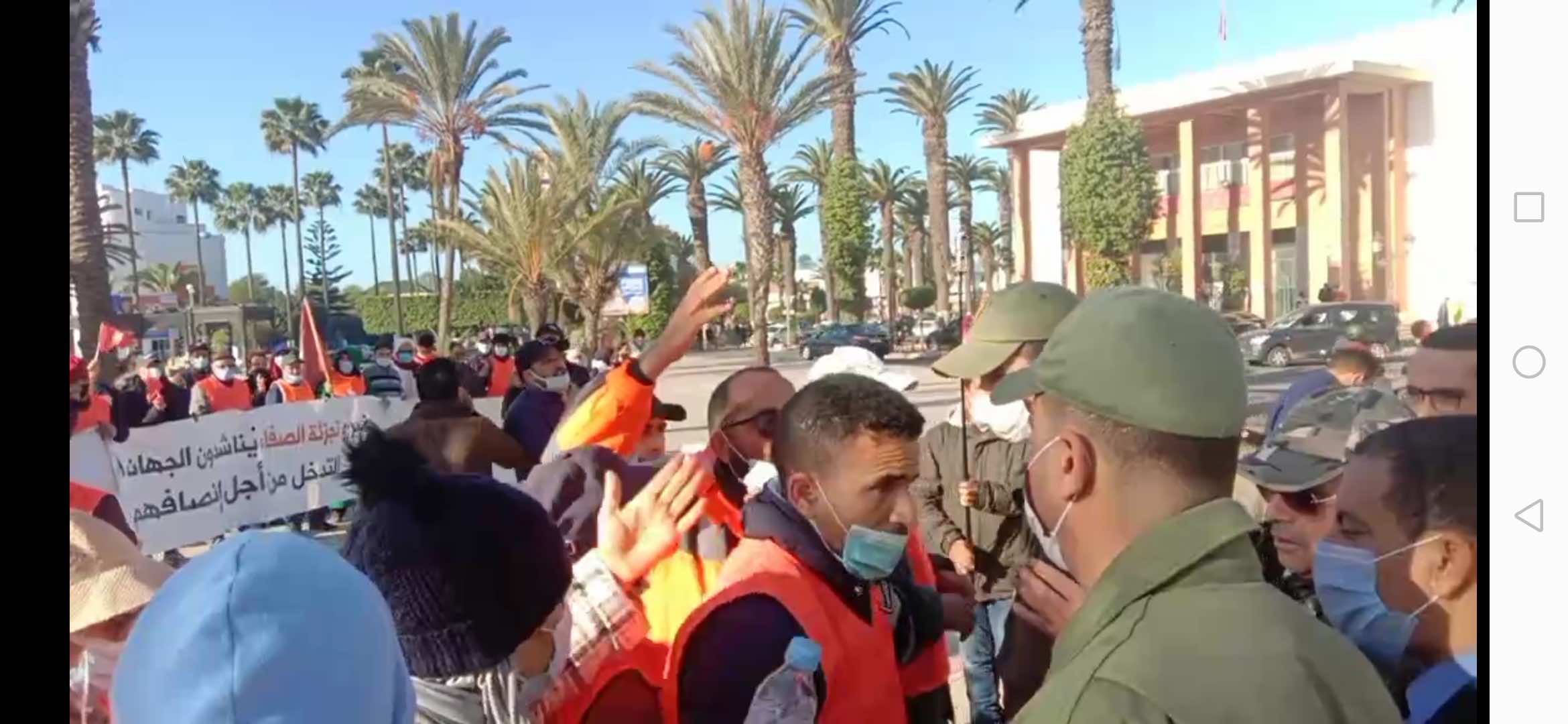 إغماءات في صفوف ضحايا تجزئة مستثمرين سعوديين في آسفي إثر مظاهرة