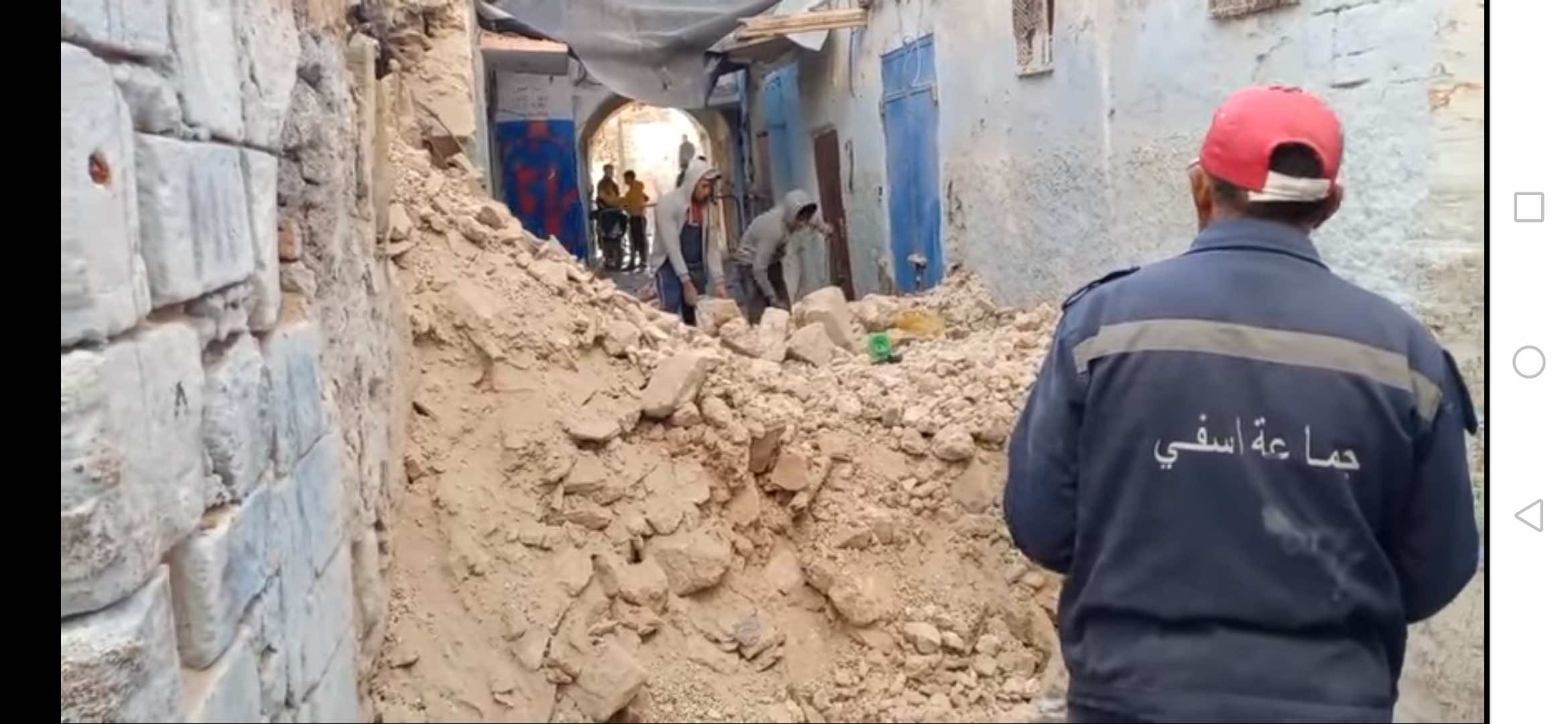 انهيار منزل بالمدينة العتيقة لآسفي يثير الهلع وسط الساكنة