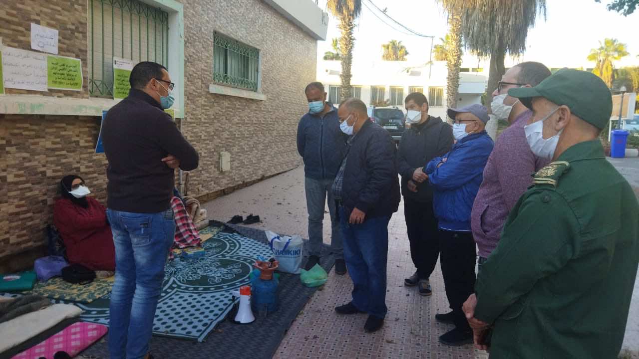 عامل إنزكان يتفقد مستشفى مدينته عقب فضيحة تصوير ولادة
