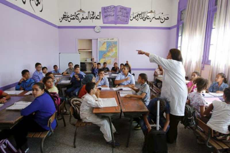 تقرير: 76% من المدرسين المغاربة يمارسون مهنتهم في ظروف صعبة