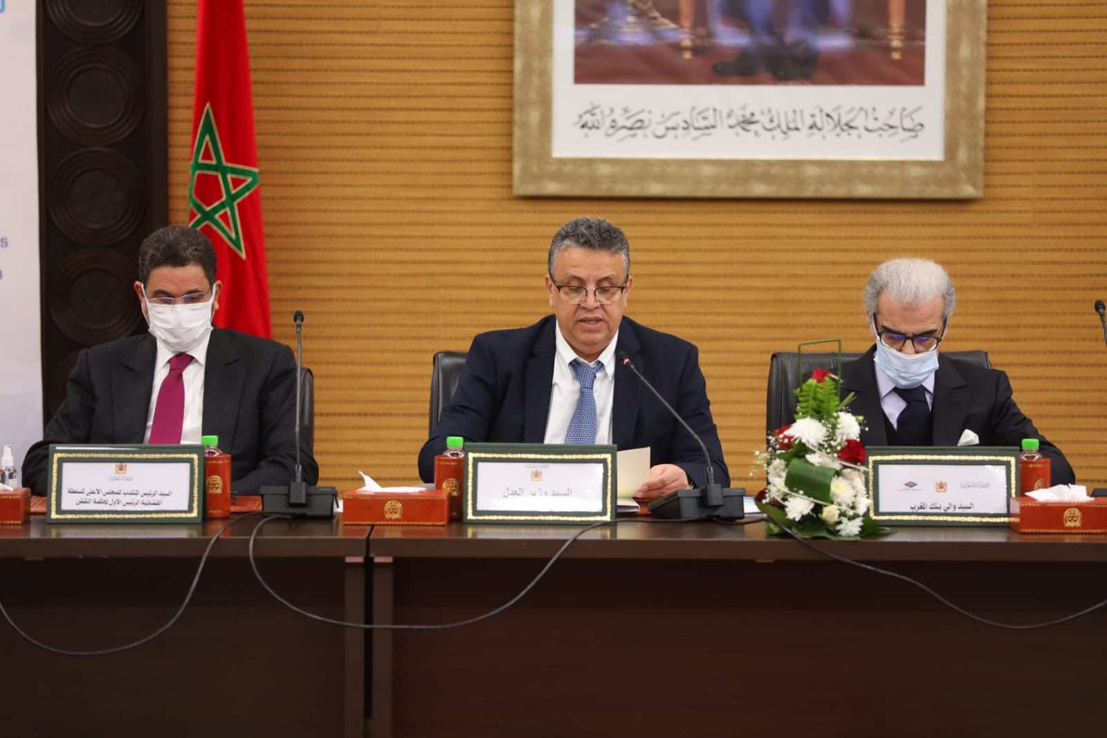 وزير العدل: اللجنة الوطنية المكلفة بتطبيق عقوبات مجلس الأمن بشأن الإرهاب والتسلح "ستباشر عملها من الآن"