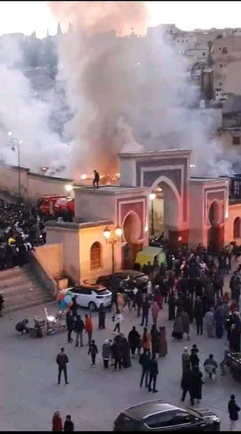 إخماد حريق بفاس أدى إلى خسائر كبيرة دون سقوط ضحايا