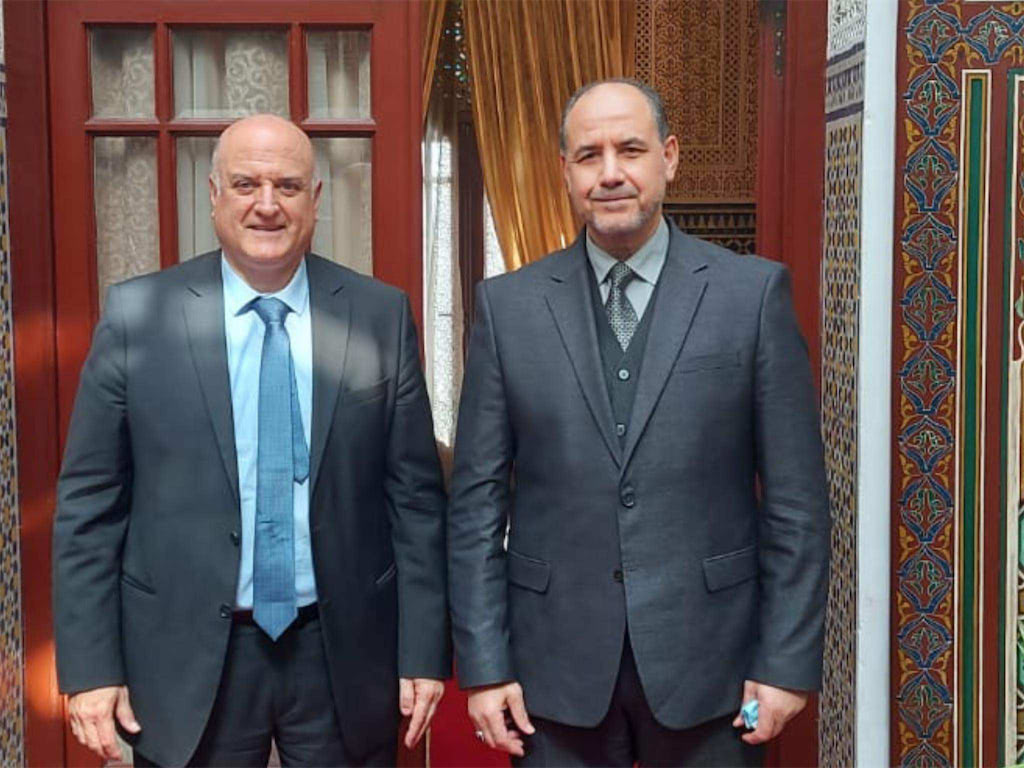 غوفرين يلتقي رئيس الرابطة المحمدية للعلماء بحثا عن "تعاون الأئمة والحاخامات" بين المغرب وإسرائيل