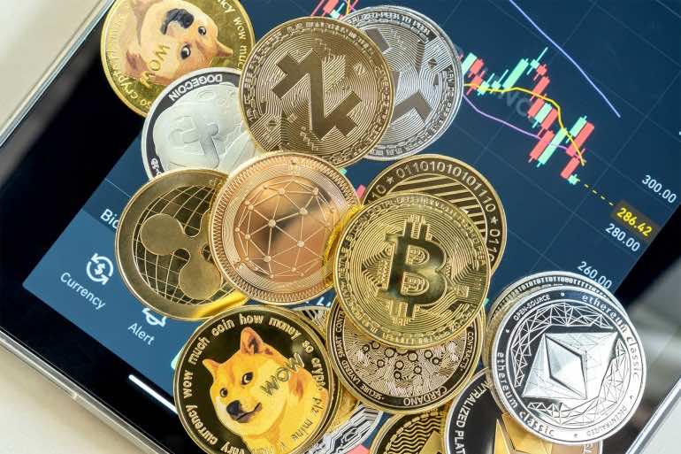 العملات المشفرة تكتسب دينامية بسبب الأزمة الأوكرانية-الروسية