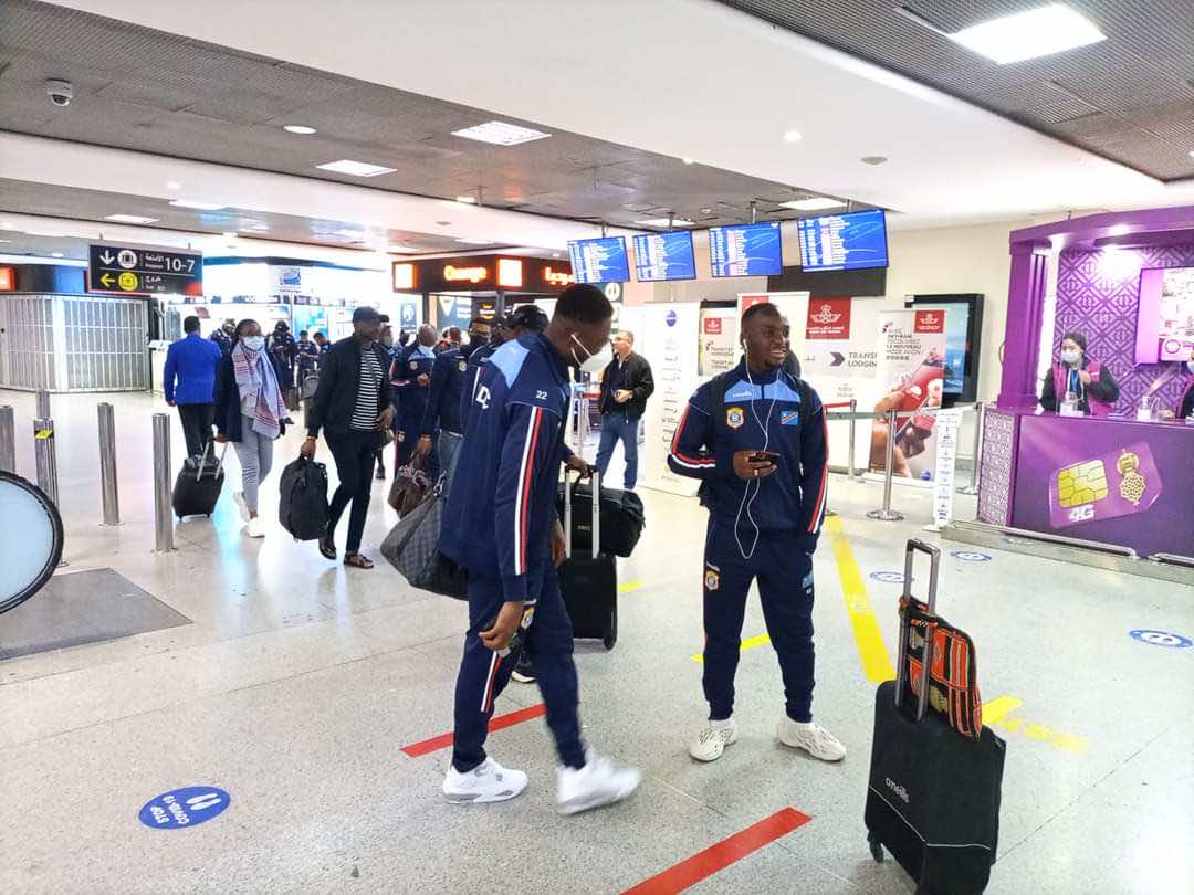 بعثة منتخب الكونغو الديمقراطية تصل إلى البيضاء استعدادا لمواجهة المغرب الثلاثاء المقبل