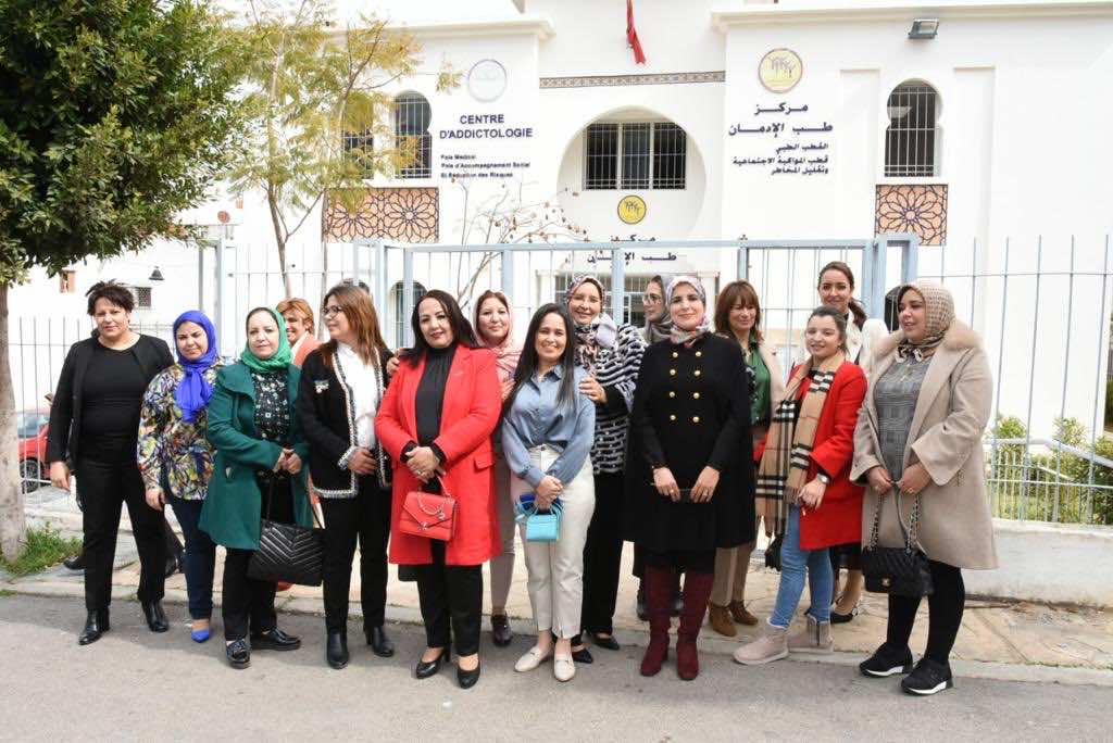 نساء بمجلس جهة طنجة  تطوان  يحتفلن بنزيلات المراكز الصحية والاجتماعية بطنجة-  صور