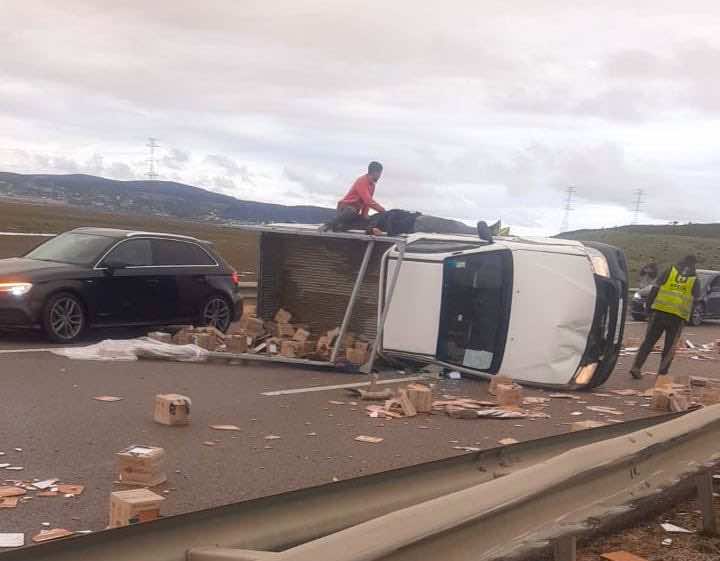 مصرع شخص في حادث سير بالطريق السيار قرب طنجة