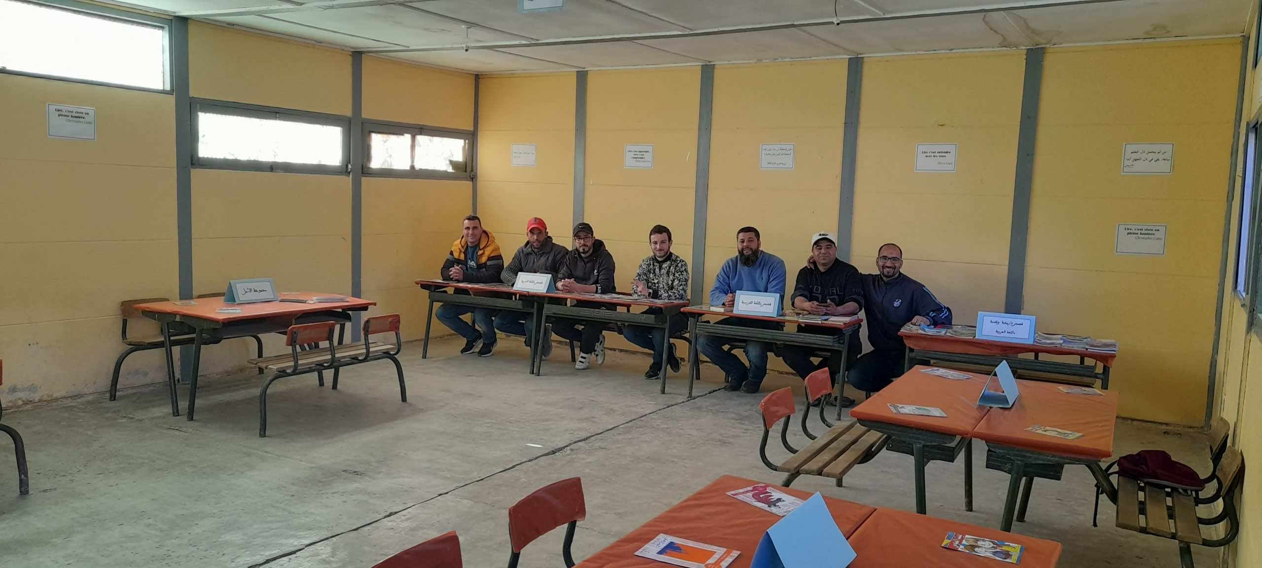 قدماء مدرسة بتاونات ينشئون مكتبة للأطفال